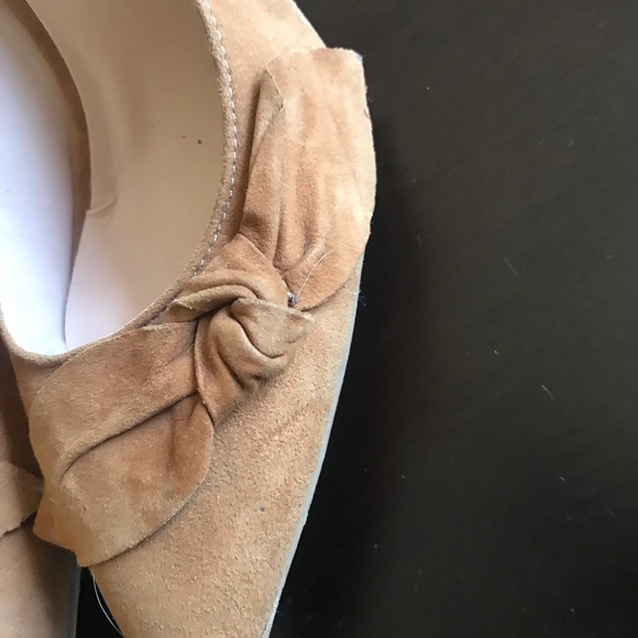 Sole Society Bow tie heels - cognac color - Picture 5 of 5